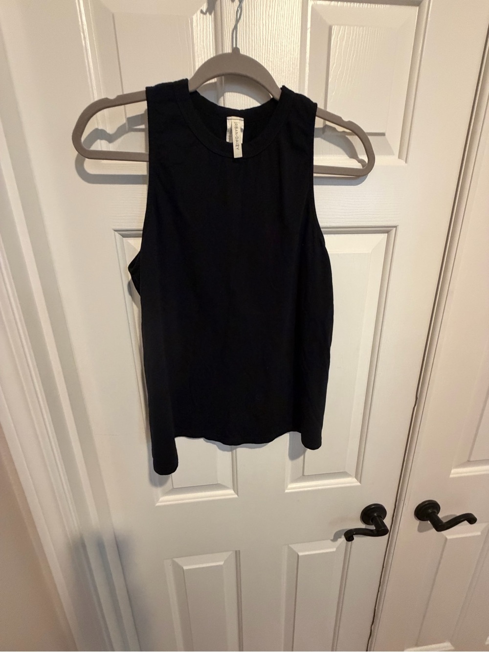 Everyday Black Crewneck Tank Top - Urban 
Daizy